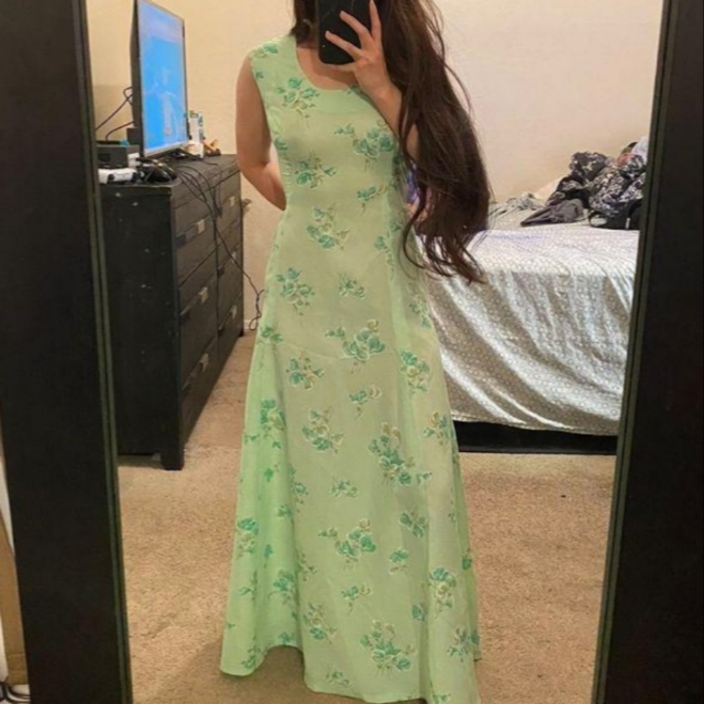 Floral maxi dress